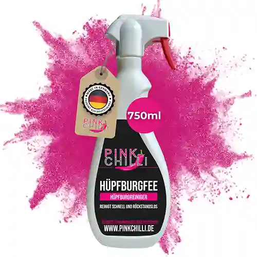 750ml Hüpfburgreiniger | Kraftvolle & schonende Reinigung ohne Schrubben | Mango-Duft & biologisch abbaubar